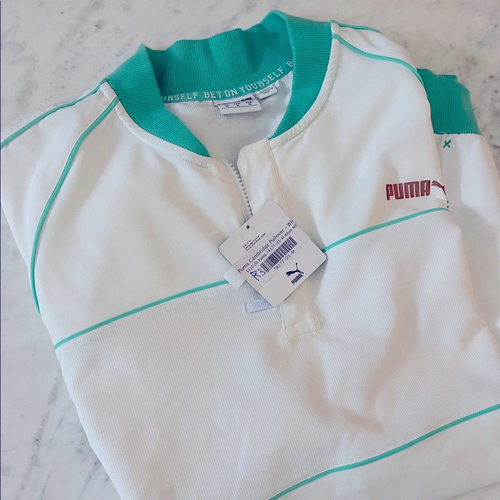 Vintage Puma Cambridge Pullover New With Tags